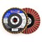 United Abrasives/Sait United Abrasives - Sait Grind/Finish Flap Disc T29 4-1/2 " x 7/8" 150 Grit Coated & Non-Woven 77723 - alternate 1